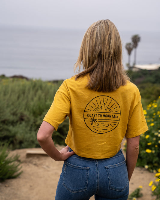 Crop Tee Yellow