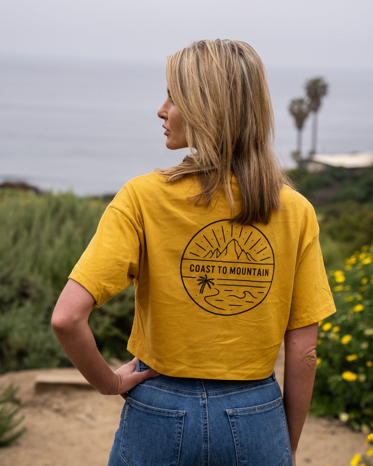 Crop Tee Yellow