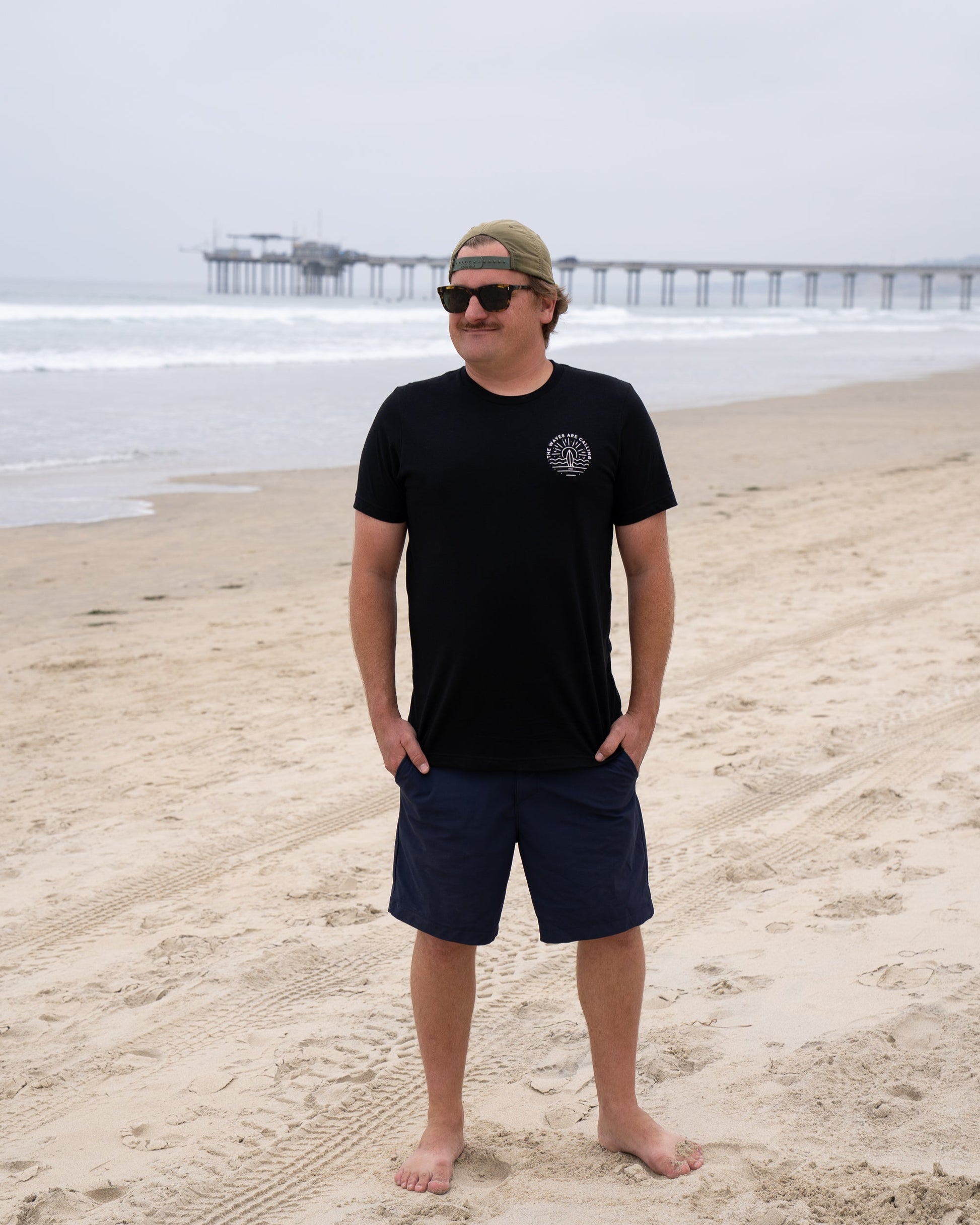 Tshirt with Waves are Calling Logo