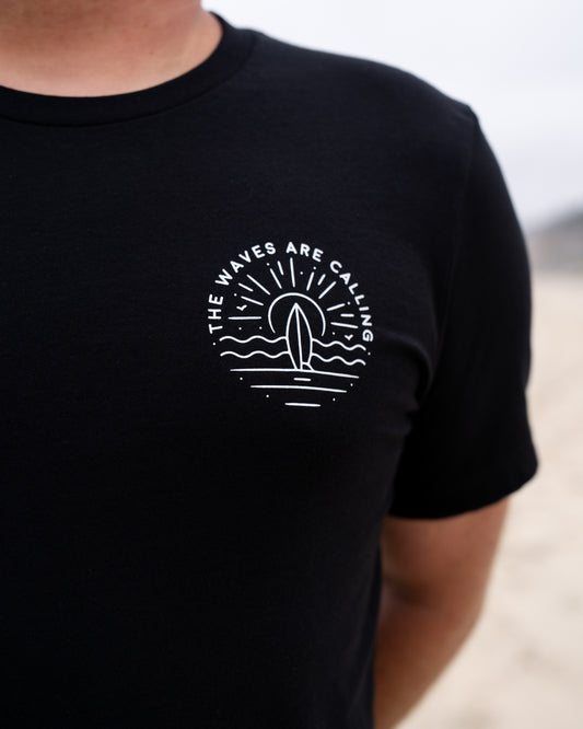 Tshirt with Waves are Calling Logo