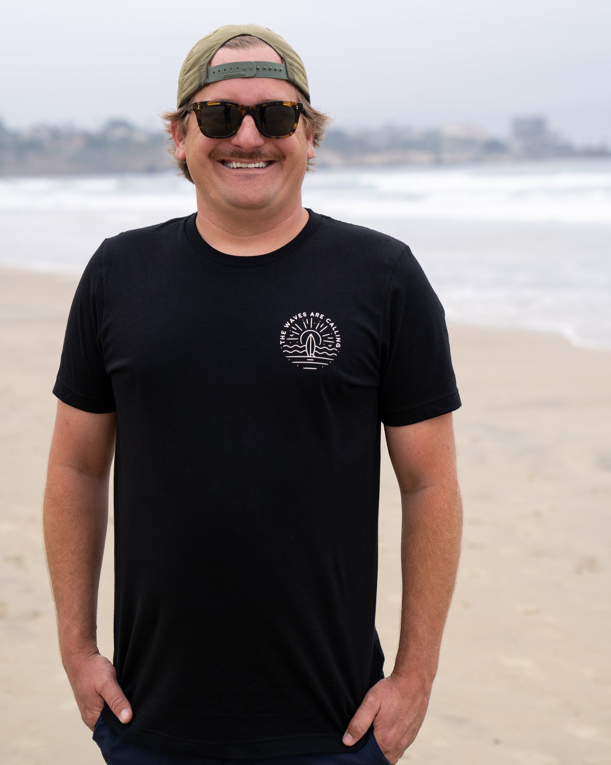 Tshirt with Waves are Calling Logo